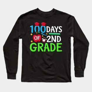 100 days of 2nd grade Long Sleeve T-Shirt